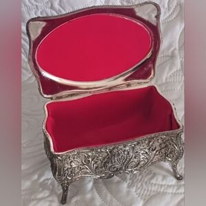 Vintage SilverJewelry Box